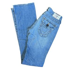 True Religion High Rise Boot Jeans Size 25